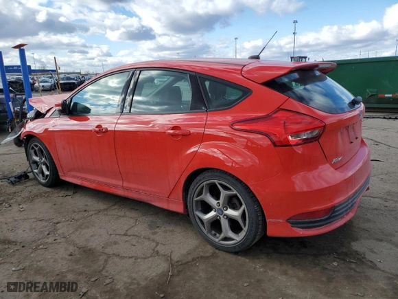 2017 Ford Focus ST with VIN 1FADP3L93HL341045, listed as a Copart auction lot 43318915 with 60,742 mi miles and Clean Title. Bid and sale history available at carsss.com. Image 2.