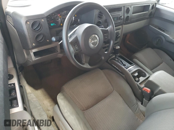 2007 Jeep Commander Sport с VIN 1J8HG48K87C602772, выставлен на аукционе Copart как лот 58578905 с пробегом 230 111 миль миль и Списание • Salvage title. История ставок и продаж доступна на DreamBid. Изображение 8.