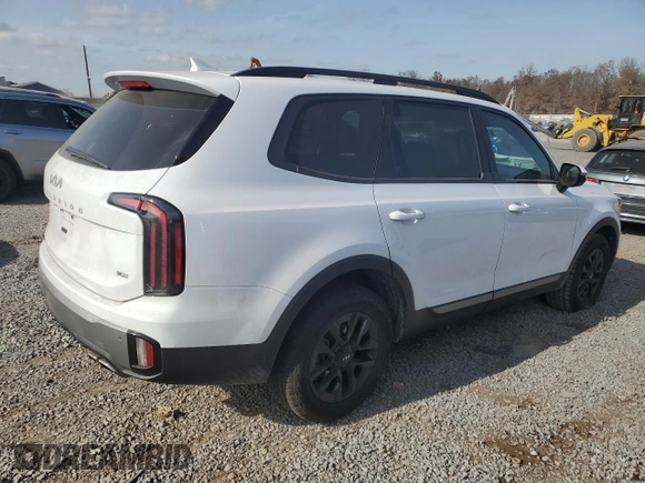 2023 Kia Telluride SX X-Line with VIN 5XYP5DGC9PG352361, listed as a Copart auction lot 78998534 with 49,441 mi miles and Salvage title. Bid and sale history available at DreamBid. Image 3.