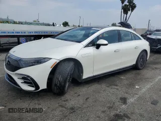 2022 Mercedes-Benz EQS with VIN W1KCG4EB3NA017926, listed as a Copart auction lot 51225244 with 18,669 mi miles and Salvage Title. Bid and sale history available at carsss.com. Image 1.