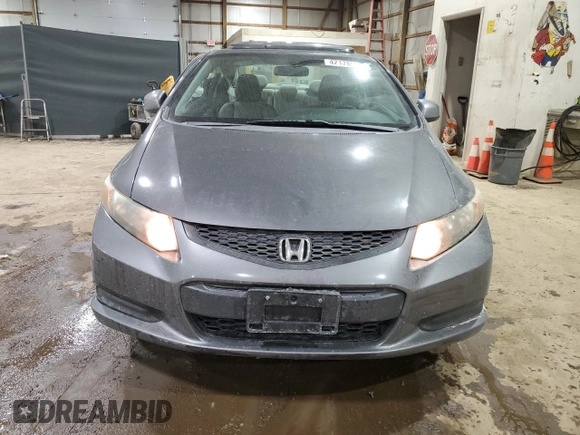 2012 Honda Civic Cpe EX with VIN 2HGFG3B89CH537025, listed as a Copart auction lot 42178925 with 126,488 mi miles and Salvage Title. Bid and sale history available at carsss.com. Image 5.