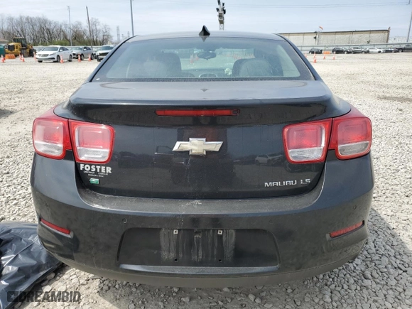 2015 Chevrolet Malibu LS with VIN 1G11B5SL7FF252250, listed as a Copart auction lot 51973505 with 148,800 mi miles and Salvage Title. Bid and sale history available at carsss.com. Image 6.