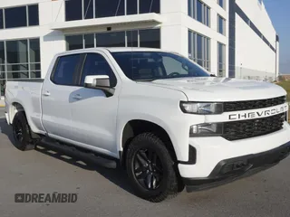 2021 Chevrolet Silverado 1500 Work Truck with VIN 1GCUYAEF7MZ143140, listed as a Copart auction lot 83848554 with 50,449 mi miles and Clean Title. Bid and sale history available at DreamBid. Image 1.