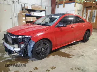 2018 Mercedes-Benz CLA 250 with VIN WDDSJ4EB6JN607294, listed as a Copart auction lot 44976164 with 65,192 mi miles and . Bid and sale history available at DreamBid. Image 1.
