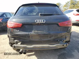 2017 Audi Q3 Premium Plus with VIN WA1HCCFS2HR017114, listed as a Copart auction lot 42201735 with 73,002 mi miles and Salvage title. Bid and sale history available at DreamBid. Image 6.
