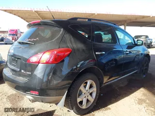 2009 Nissan Murano SL with VIN JN8AZ18W59W154596, listed as a IAAI auction lot 41713782 with 1 mi miles. Bid and sale history available at carsss.com. Image 4.