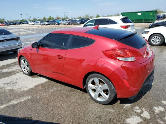 2015 Hyundai Veloster RE:FLEX with VIN KMHTC6AD4FU229741, listed as a Copart auction lot 53692885 with 124,790 mi miles and Clean Title. Bid and sale history available at carsss.com. Image 2.