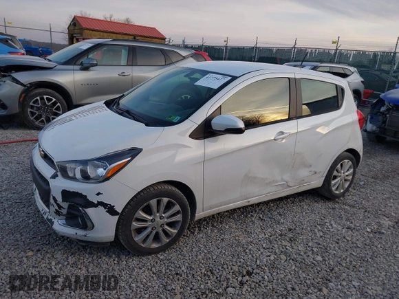 2016 Chevrolet Spark LT with VIN KL8CD6SA2GC598376, listed as a IAAI auction lot 41775427 with 129,984 mi miles and . Bid and sale history available at DreamBid. Image 2.