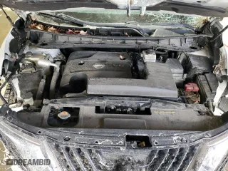 2017 Nissan Murano Platinum with VIN 5N1AZ2MH3HN111447, listed as a Copart auction lot 42356595 with 128,133 mi miles and Salvage Title. Bid and sale history available at carsss.com. Image 12.