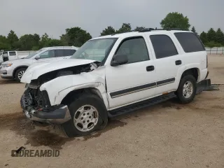 2005 Chevrolet Tahoe LS with VIN 1GNEK13TX5J202929, listed as a Copart auction lot 58724305 with Not provided miles and Salvage title. Bid and sale history available at DreamBid. Image 1.