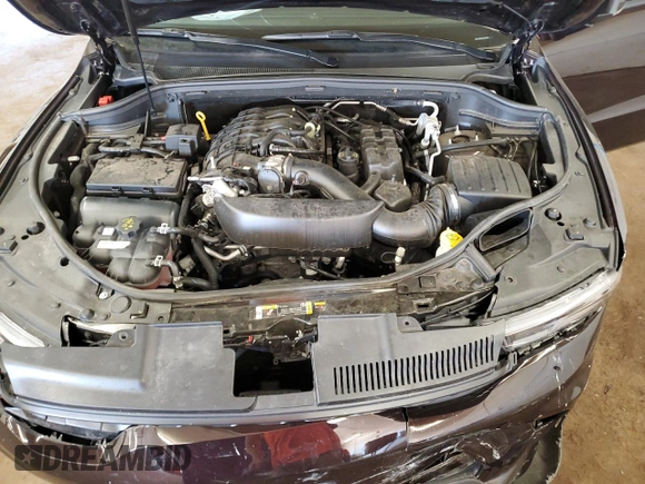 2024 Dodge Durango GT Plus with VIN 1C4RDJDG4RC155400, listed as a Copart auction lot 64178205 with 19,562 mi miles and Salvage title. Bid and sale history available at DreamBid. Image 12.