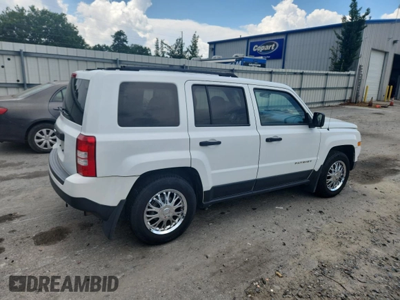 2014 Jeep Patriot Sport with VIN 1C4NJPBA9ED714971, listed as a Copart auction lot 63425455 with 117,406 mi miles and Clean title. Bid and sale history available at DreamBid. Image 3.