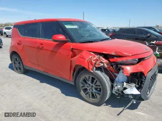 2021 Kia Soul EX with VIN KNDJ33AU2M7768705, listed as a Copart auction lot 50398565 with 35,676 mi miles and Salvage Title. Bid and sale history available at carsss.com. Image 4.