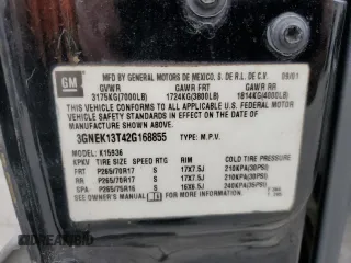 2002 Chevrolet Avalanche with VIN 3GNEK13T42G168855, listed as a Copart auction lot 71682084 with 179,918 mi miles and Salvage Title. Bid and sale history available at carsss.com. Image 14.