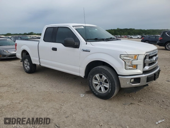 2015 Ford F-150 XLT with VIN 1FTEX1E87FKE21281, listed as a Copart auction lot 58309635 with 145,552 mi miles and Salvage title. Bid and sale history available at DreamBid. Image 4.