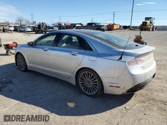 2013 Lincoln MKZ with VIN 3LN6L2JK2DR821552, listed as a Copart auction lot 46279785 with 142,923 mi miles and Salvage Title. Bid and sale history available at DreamBid. Image 2.