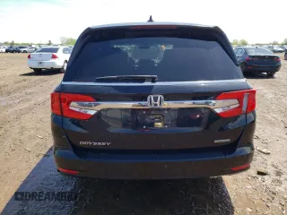 2019 Honda Odyssey Touring with VIN 5FNRL6H83KB019884, listed as a Copart auction lot 53402344 with 42,140 mi miles and Salvage Title. Bid and sale history available at carsss.com. Image 6.
