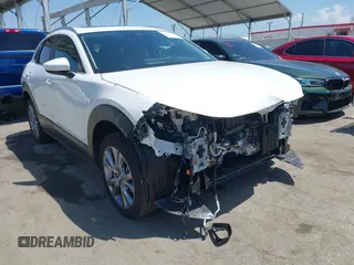 2024 Mazda CX-30 S Preferred with VIN 3MVDMBCM4RM714884, listed as a IAAI auction lot 42258447 with 8,543 mi miles and . Bid and sale history available at DreamBid. Image 1.