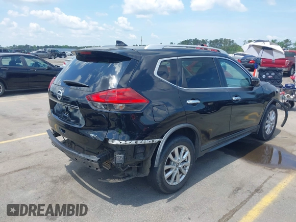 2017 Nissan Rogue S with VIN KNMAT2MT9HP574966, listed as a IAAI auction lot 42128575 with 203,079 mi miles and . Bid and sale history available at DreamBid. Image 4.
