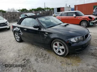 2011 BMW 1 Series 128i with VIN WBAUN1C55BVH83063, listed as a Copart auction lot 62858125 with Not provided miles and Clean title. Bid and sale history available at DreamBid. Image 4.