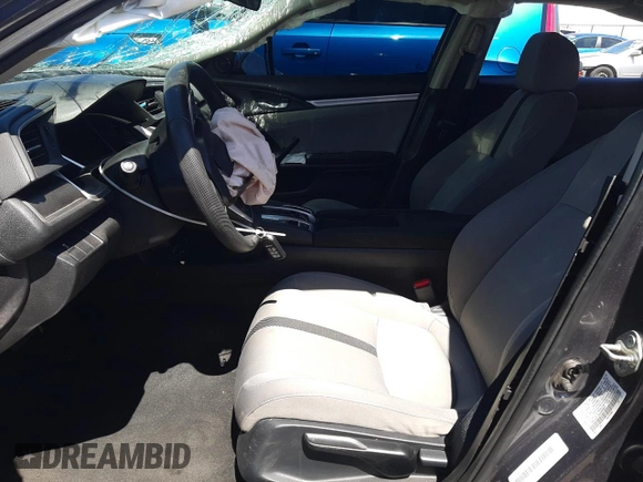 2018 Honda Civic EX с VIN 19XFC2F79JE040927, выставлен на аукционе Copart как лот 55696165 с пробегом 58 696 миль миль и Списание • Salvage title. История ставок и продаж доступна на DreamBid. Изображение 7.