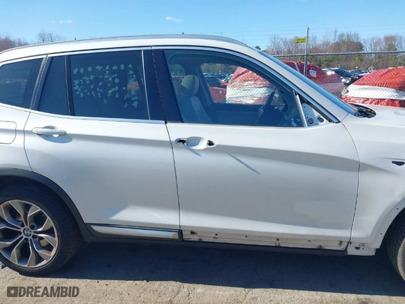 2015 BMW X3 xDrive28i with VIN 5UXWX9C54F0D56012, listed as a IAAI auction lot 41983879 with 101,614 mi miles. Bid and sale history available at carsss.com. Image 14.