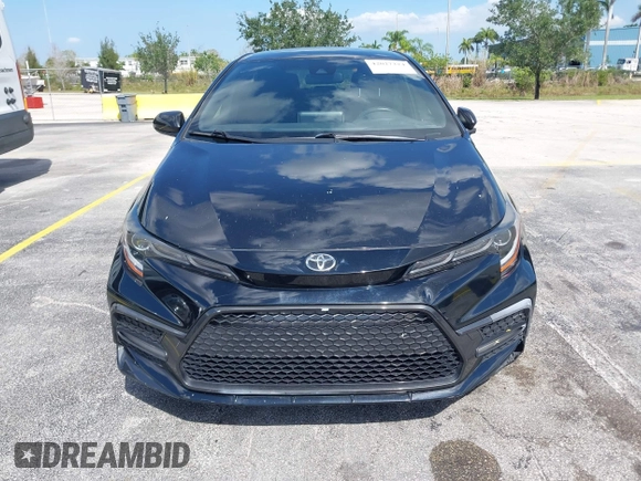 2020 Toyota Corolla SE with VIN JTDS4RCE9LJ026300, listed as a IAAI auction lot 42027274 with 112,829 mi miles. Bid and sale history available at carsss.com. Image 6.