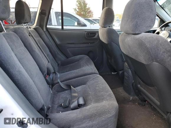 2002 Hyundai Santa Fe GLS with VIN KM8SC73D82U255770, listed as a Copart auction lot 78057954 with 142,822 mi miles and Salvage Title. Bid and sale history available at carsss.com. Image 11.