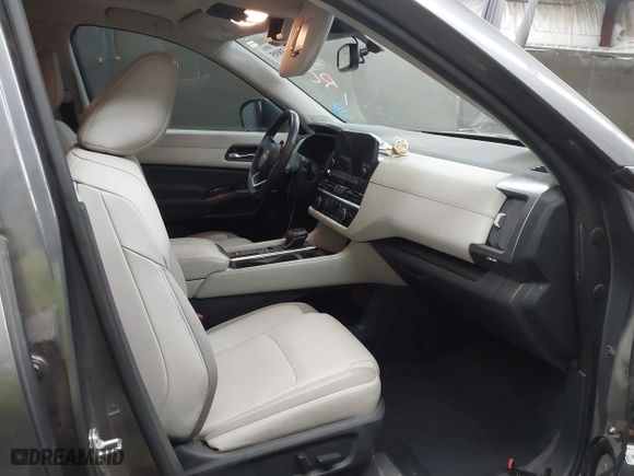 2022 Nissan Pathfinder SL with VIN 5N1DR3CBXNC244794, listed as a IAAI auction lot 41763895 with 56,855 mi miles. Bid and sale history available at carsss.com. Image 5.