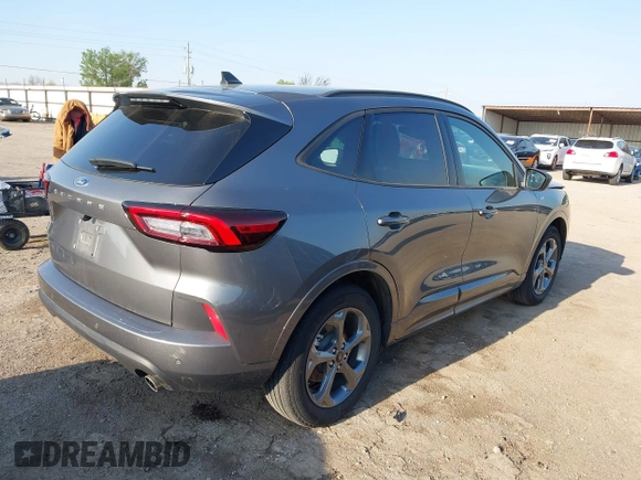 2024 Ford Escape ST-Line with VIN 1FMCU0MN1RUA41682, listed as a IAAI auction lot 41958924 with 19,529 mi miles and . Bid and sale history available at DreamBid. Image 4.