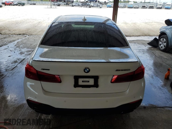 2020 BMW 5 Series M550i xDrive z VIN WBAJS7C07LBN96328, wystawiony jako Copart lot #52234045 z przebiegiem 46 515 mil mil oraz Nie do naprawy • Non repairable. Historia ofert i sprzedaży dostępna na DreamBid. Obrazek 6.