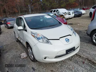 2013 Nissan LEAF SV with VIN 1N4AZ0CP6DC404241, listed as a IAAI auction lot 41052172 with Not provided miles and . Bid and sale history available at DreamBid. Image 1.