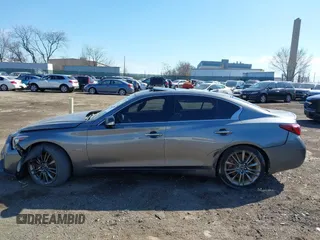 2018 Infiniti Q50 RED SPORT 400 with VIN JN1FV7AR7JM481248, listed as a IAAI auction lot 41645010 with 88,097 mi miles. Bid and sale history available at carsss.com. Image 15.