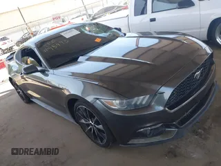 2015 Ford Mustang EcoBoost with VIN 1FA6P8TH9F5371407, listed as a IAAI auction lot 42516583 with 151,278 mi miles and . Bid and sale history available at DreamBid. Image 1.