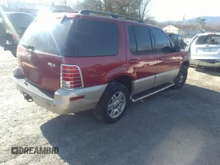 2004 Mercury Mountaineer Convenience z VIN 4M2ZU86W24ZJ33991, wystawiony jako IAAI lot #41521983 z przebiegiem 175 815 mil mil oraz . Historia ofert i sprzedaży dostępna na DreamBid. Obrazek 4.