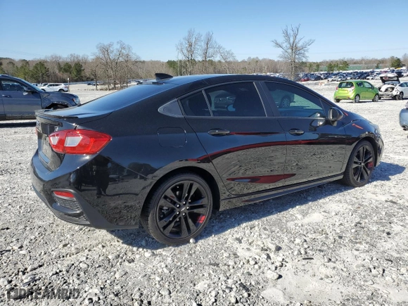 2018 Chevrolet Cruze LT with VIN 1G1BE5SM7J7168937, listed as a Copart auction lot 49497455 with 81,088 mi miles and Salvage Title. Bid and sale history available at carsss.com. Image 3.