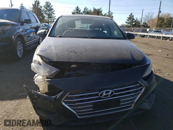 2019 Hyundai Accent SE with VIN 3KPC24A3XKE057713, listed as a Copart auction lot 75178533 with 116,050 mi miles. Bid and sale history available at carsss.com. Image 5.