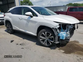 2019 Lexus RX 350 with VIN JTJBZMCA1K2041526, listed as a Copart auction lot 60991095 with 42,644 mi miles and Salvage title. Bid and sale history available at DreamBid. Image 4.