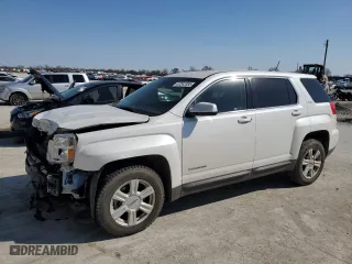 2016 GMC Terrain SLE with VIN 2GKALMEK0G6200203, listed as a Copart auction lot 47242385 with 55,685 mi miles and Salvage Title. Bid and sale history available at carsss.com. Image 1.