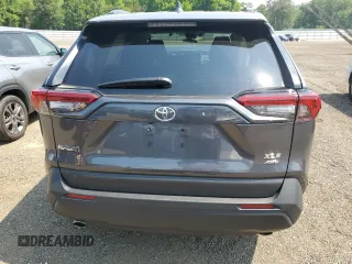 2024 Toyota RAV4 XLE with VIN 2T3P1RFVXRC484711, listed as a Copart auction lot 60511415 with 9,836 mi miles and Salvage title. Bid and sale history available at DreamBid. Image 6.