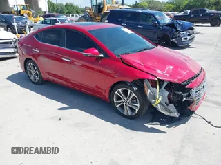 2017 Hyundai Elantra SE z VIN 5NPD84LF0HH075961, wystawiony jako IAAI lot #41905477 z przebiegiem 53 558 mil mil oraz . Historia ofert i sprzedaży dostępna na DreamBid. Obrazek 1.