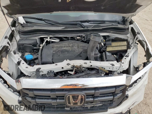 2025 Honda Ridgeline RTL z VIN 5FPYK3F53SB012947, wystawiony jako Copart lot #57884085 z przebiegiem 3 362 mil mil oraz Szkoda całkowita • Salvage title. Historia ofert i sprzedaży dostępna na DreamBid. Obrazek 11.