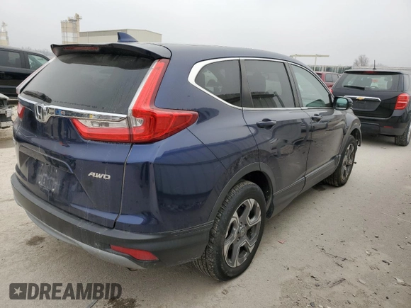 2019 Honda CR-V EX-L with VIN 5J6RW2H89KL000599, listed as a Copart auction lot 85582434 with 0 mi miles and Clean Title. Bid and sale history available at carsss.com. Image 3.