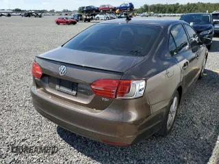 2012 Volkswagen Jetta TDI with VIN 3VWLL7AJ8CM071062, listed as a Copart auction lot 73792224 with Not provided miles and Salvage title. Bid and sale history available at DreamBid. Image 3.