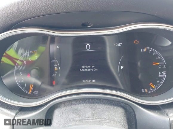 2016 Jeep Grand Cherokee Limited with VIN 1C4RJFBG8GC498197, listed as a IAAI auction lot 42616199 with 137,431 mi miles and . Bid and sale history available at DreamBid. Image 7.