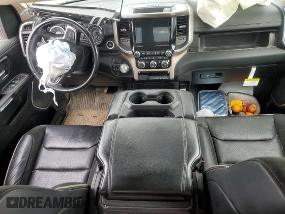 2021 Ram 1500 Laramie with VIN 1C6SRFDT9MN771658, listed as a Copart auction lot 51333035 with 86,062 mi miles and Salvage Title. Bid and sale history available at carsss.com. Image 8.