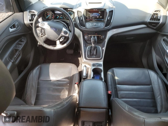 2013 Ford Escape SEL with VIN 1FMCU9HX7DUA78826, listed as a Copart auction lot 53275325 with 128,650 mi miles and Salvage title. Bid and sale history available at DreamBid. Image 8.