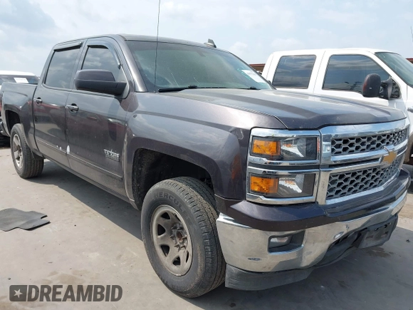 2015 Chevrolet Silverado 1500 LT with VIN 3GCPCREC7FG411610, listed as a IAAI auction lot 41975360 with 243,335 mi miles and . Bid and sale history available at DreamBid. Image 1.