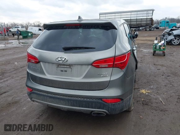 2016 Hyundai Santa Fe z VIN 5XYZTDLB1GG343763, wystawiony jako IAAI lot #41659641 z przebiegiem 96 415 mil mil oraz . Historia ofert i sprzedaży dostępna na DreamBid. Obrazek 16.