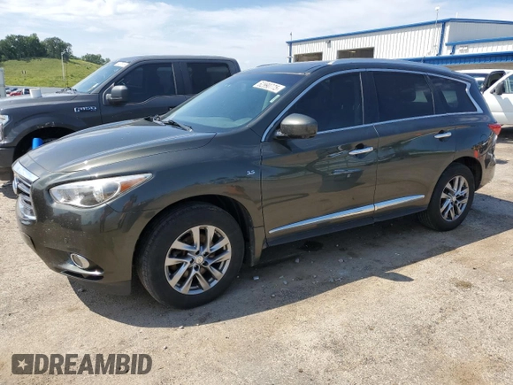 2014 Infiniti QX60 with VIN 5N1AL0MM1EC516362, listed as a Copart auction lot 62990775 with 171,491 mi miles and Clean title. Bid and sale history available at DreamBid. Image 1.